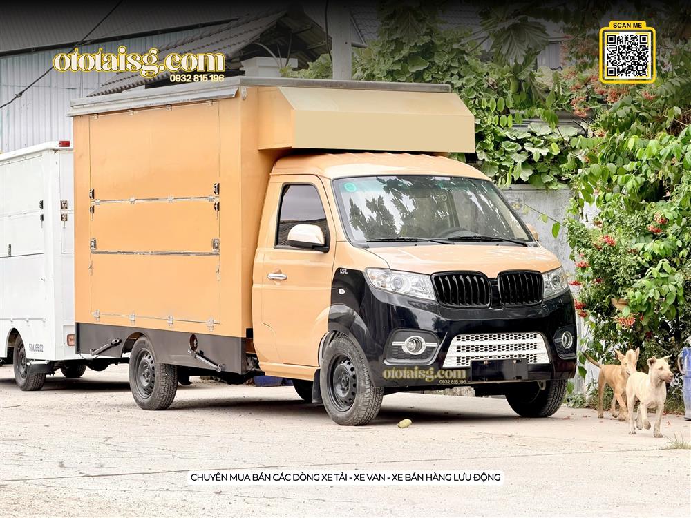 Thanh lý xe tải bán hàng lưu động cũ Dongben T30 đời 2022 1800km giá rẻ